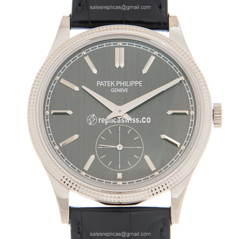 Patek Philippe 6119G-001 CALATRAVA Manual Wind 18kt White Gold