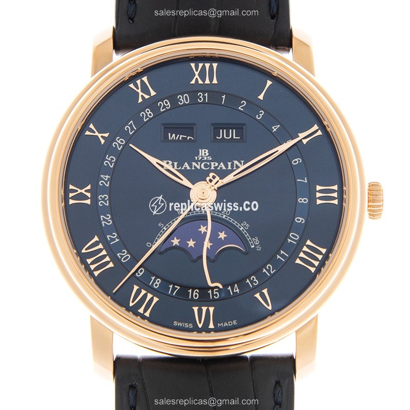 Blancpain 6654-3640-55B CLASSIQUE Automatic 18kt Rose Gold