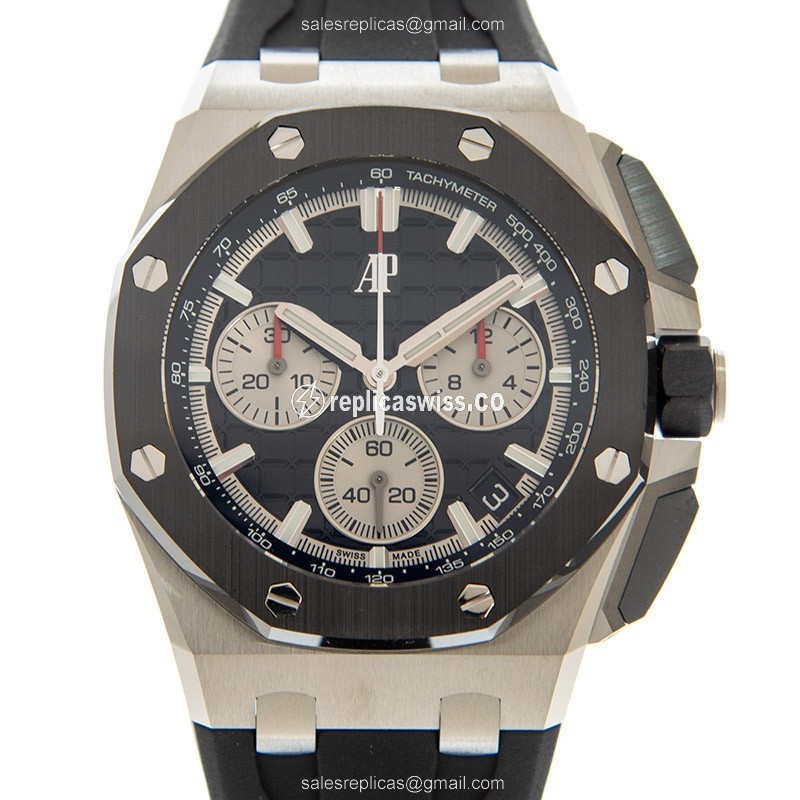 Audemars Piguet 26420SO.OO.A002CA.01 ROYAL OAK OFFSHORE Automatic Ceramic & Steel