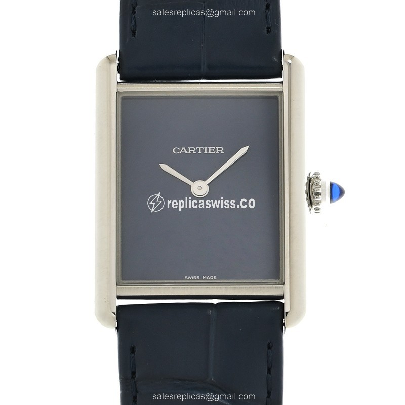 Cartier WSTA0055 TANK Quartz Stainless Steel