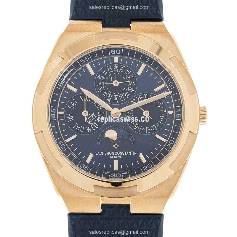 Vacheron Constantin 4300V/000R-B509 OVERSEAS Automatic 18kt Rose Gold