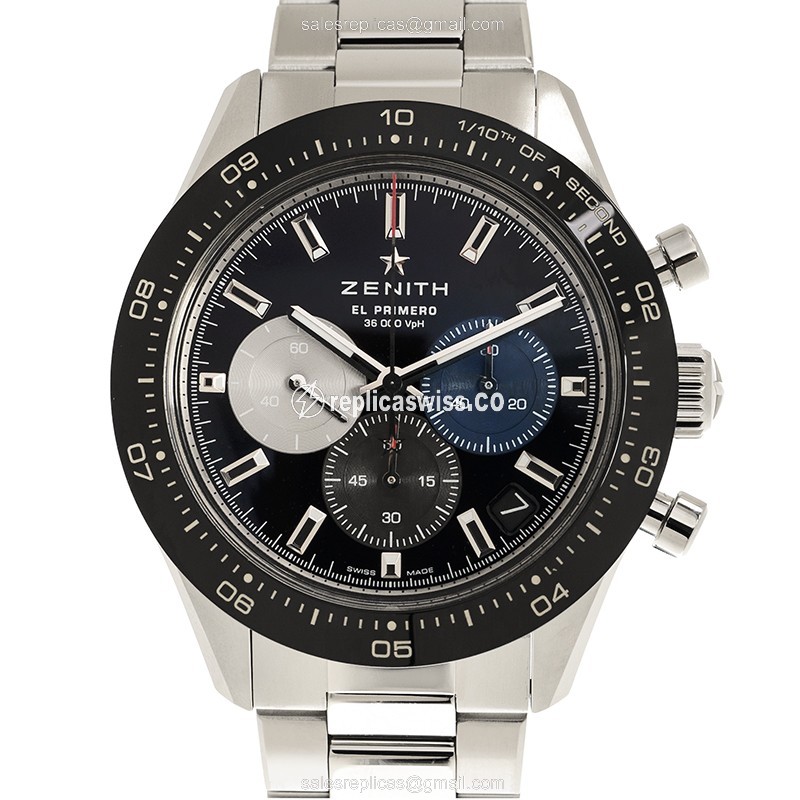 Zenith 03.3100.3600/21.M3100 CHRONOMASTER Automatic Ceramic & Steel
