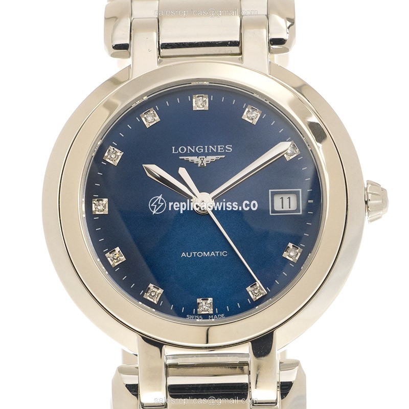 Longines L8.113.4.98.6 PRIMA LUNA Automatic Stainless Steel
