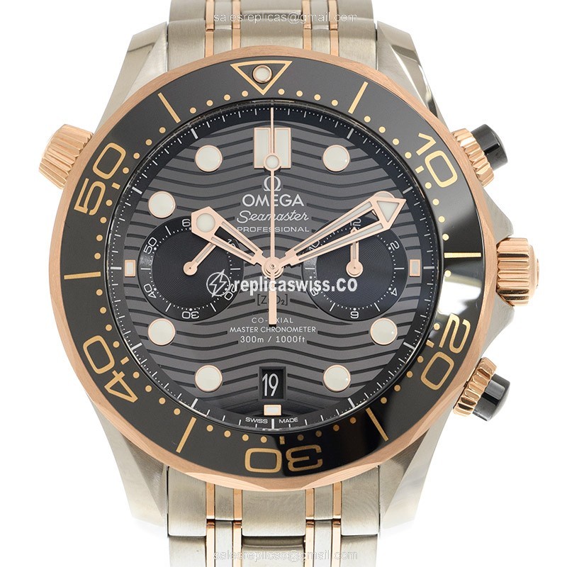 Omega 210.20.44.51.01.001 SEAMASTER Automatic 18kt Rose Gold & Steel