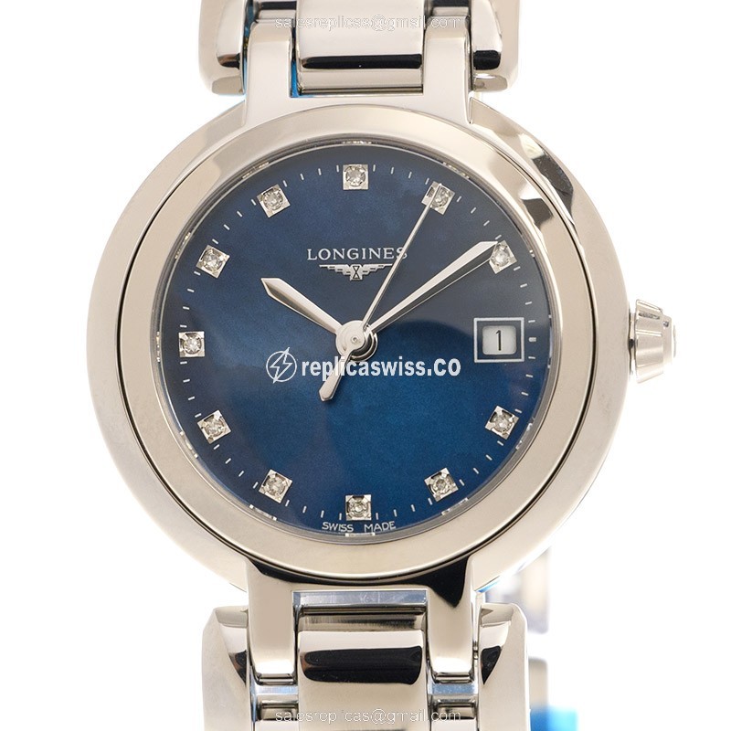 Longines L8.110.4.98.6 PRIMA LUNA Quartz Stainless Steel