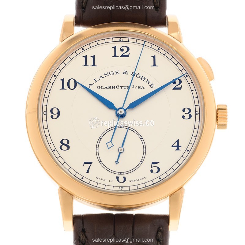 A Lange & Sohne 297.032 1815 CHRONOGRAPH Manual Wind 18kt Rose Gold