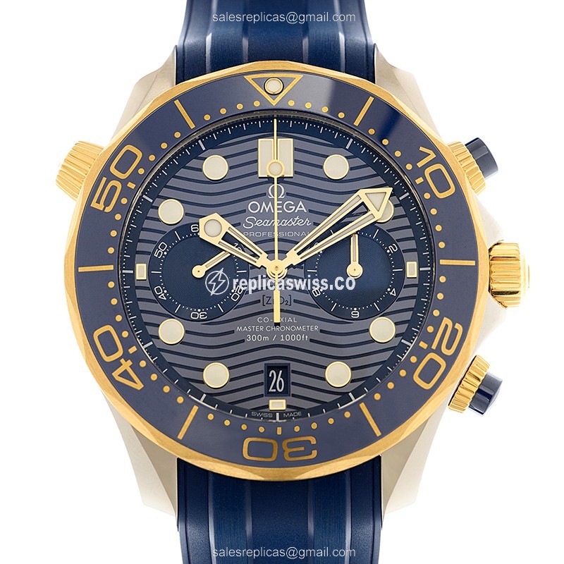 Omega 210.22.44.51.03.001 SEAMASTER Automatic 18kt Gold & Steel