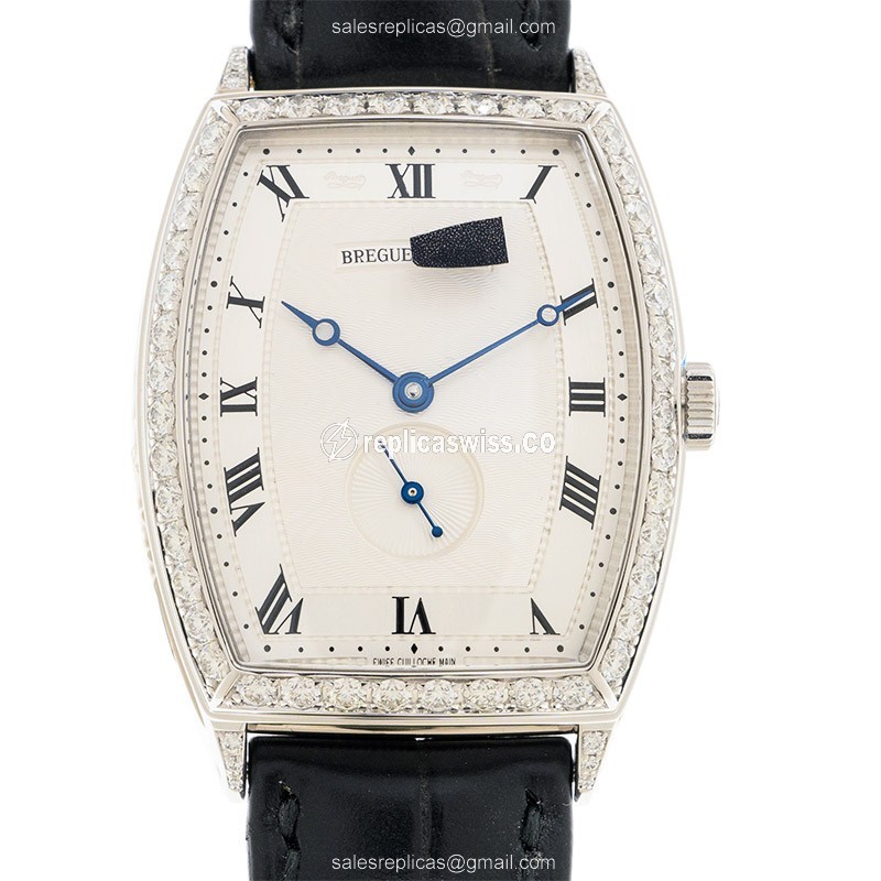 Breguet 3661BB/12/984/DD00 PATRIMONY TRADITIONELLE Automatic 18kt White Gold & Diamond