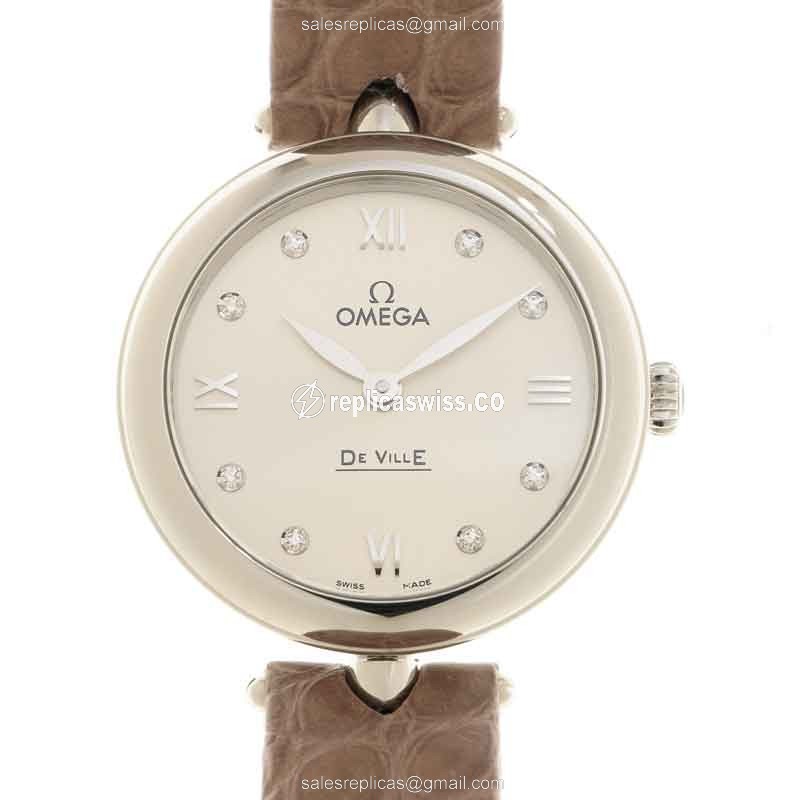 Omega 424.13.27.60.52.001 DE VILLE Quartz Stainless Steel