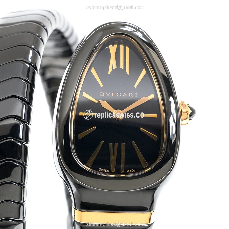 Bulgari 102734 SERPENTI SPIGA Quartz Ceramic