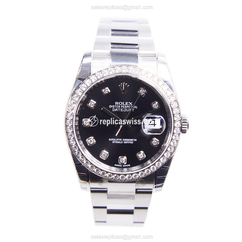 Rolex 116244G DATEJUST Automatic 18kt White Gold & Steel