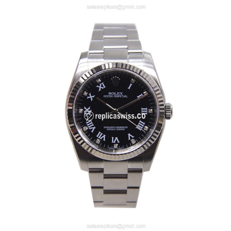 Rolex 116034BKRN11DIA OYSTER PERPETUAL Automatic