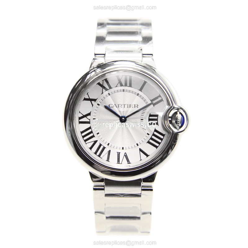 Cartier W69011Z4 BALLON BLEU Quartz Stainless Steel