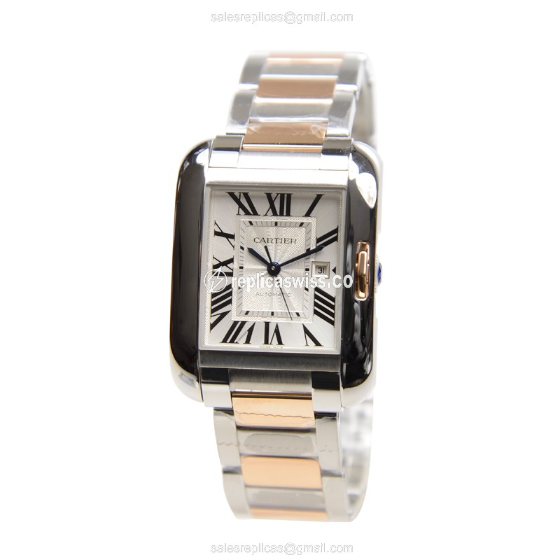 Cartier W5310007 TANK Automatic Stainless Steel