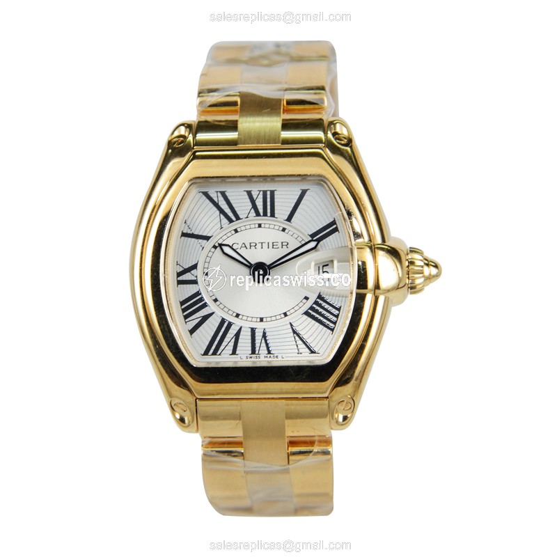 Cartier W62018V1 ROADSTER Automatic Stainless Steel