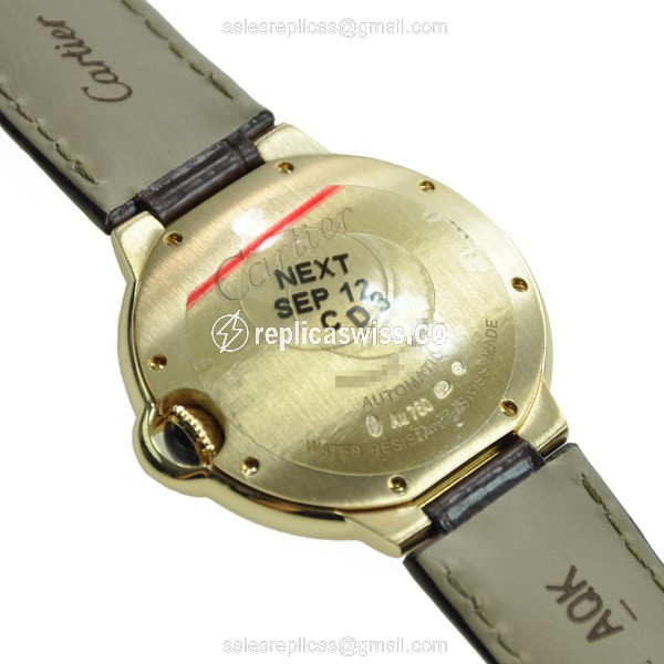 Cartier W6900356 BALLON BLEU Automatic 18kt Yellow Gold