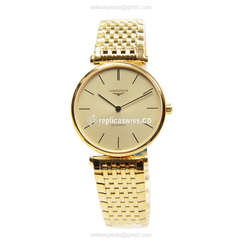 Longines L4.708.2.32.8 LA GRANDE Automatic 18kt Yellow Gold