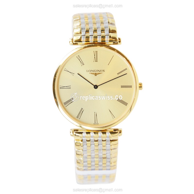 Longines L4.800.2.31.7 LA GRANDE Quartz PVD Gold