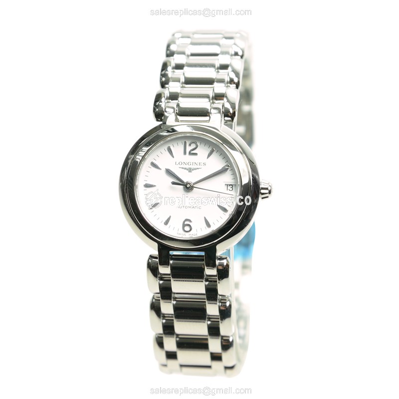 Longines L8.111.4.16.6 PRIMA LUNA Automatic Stainless Steel