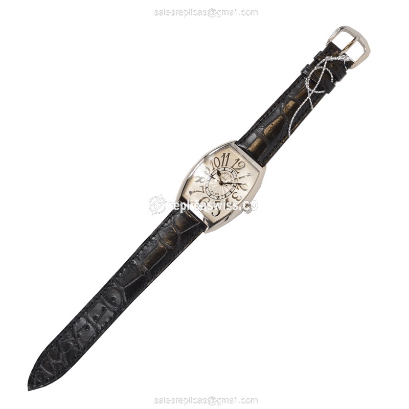 Franck Muller 6850 SC REL (OG) CINTREE CURVEX Automatic 18kt White Gold