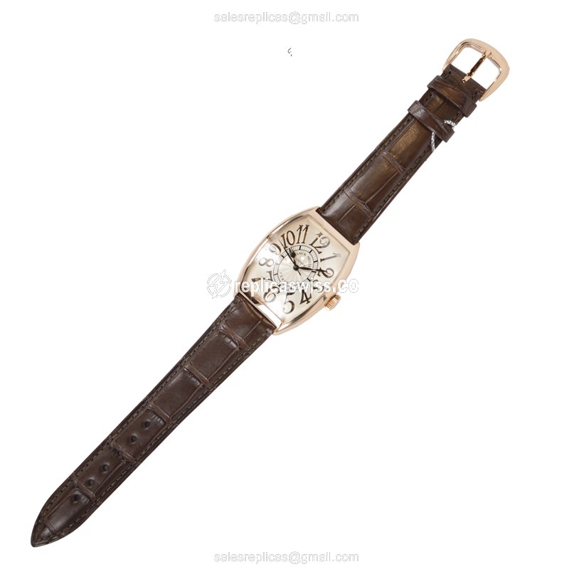 Franck Muller 6850 SC REL (5N) CINTREE CURVEX Automatic 18kt Rose Gold