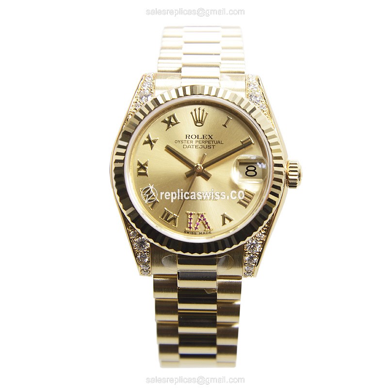 Rolex 178238 DATEJUST Automatic 18kt Yellow Gold