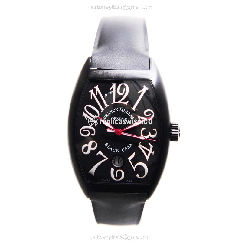 Franck Muller 7880 C DT NR RED CASA CINTREE CURVEX Automatic Titanium