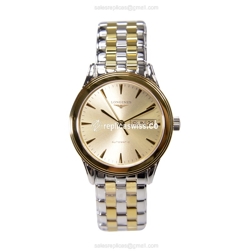 Longines L4.799.3.32.7 FLAGSHIP Automatic PVD Gold
