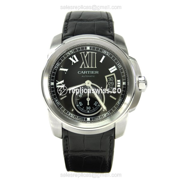Cartier W7100014 CALIBRE DE CARTIER Automatic Stainless Steel