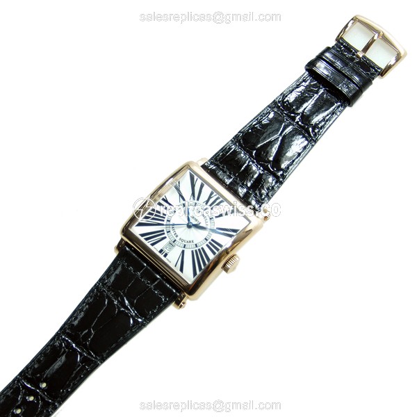 Franck Muller 6000 H SC DT R (5N) MASTER SQUARE Automatic 18kt Rose Gold