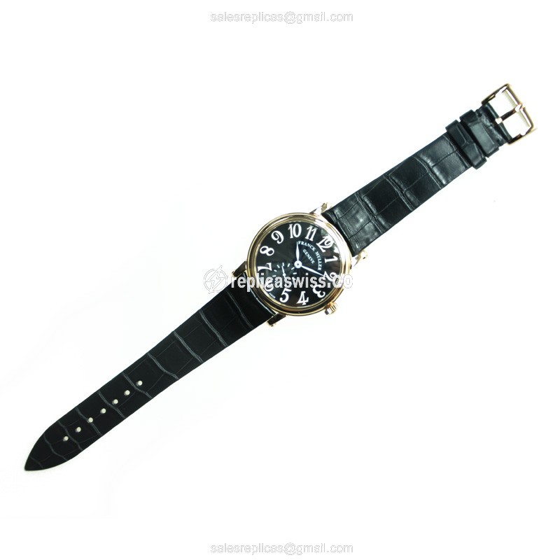 Franck Muller 7391 B S6 (BK) (5N) VINTAGE Manual Wind 18kt Rose Gold