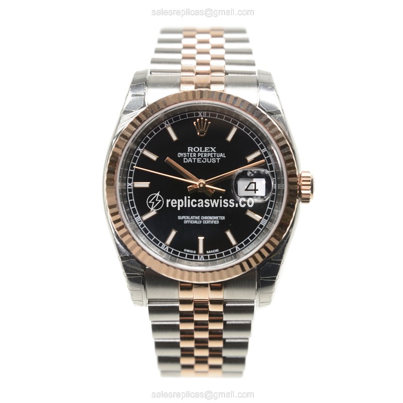 Rolex 116231 DATEJUST Automatic 18kt Rose Gold & Steel