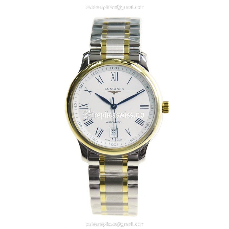 Longines L2.628.5.11.7 MASTER Automatic 18kt Gold & Steel