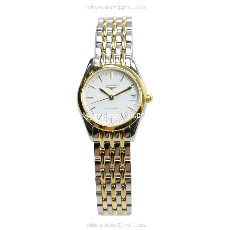 Longines L4.398.3.12.7 ELEGANT SERIES Automatic PVD Gold
