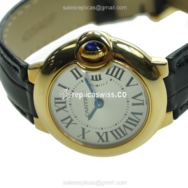 Cartier W6900156 BALLON BLEU Quartz 18kt Yellow Gold