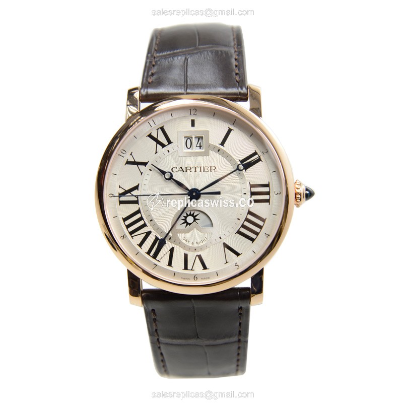 Cartier W1556220 ROTONDE DE CARTIER Automatic 18kt Yellow Gold