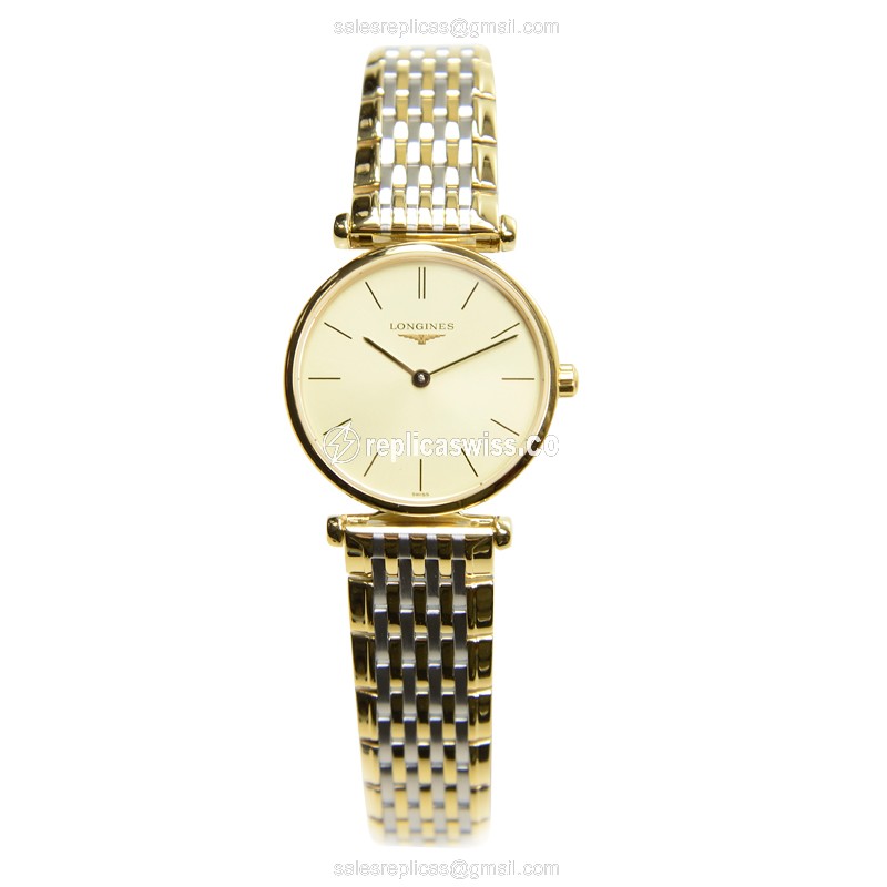 Longines L4.209.2.32.7 LA GRANDE Quartz PVD Gold