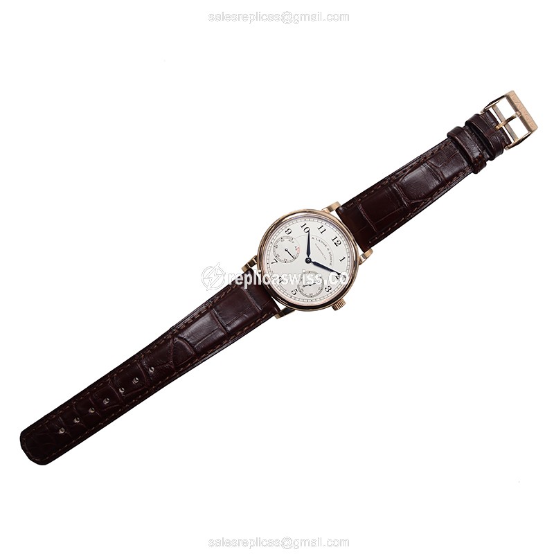 A Lange & Sohne 234.032 1815 CHRONOGRAPH Manual Wind 18kt Rose Gold