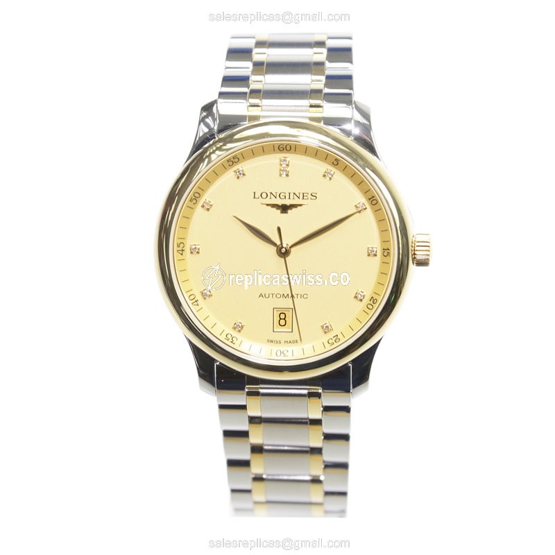 Longines L2.628.5.37.7 MASTER Automatic 18kt Gold & Steel