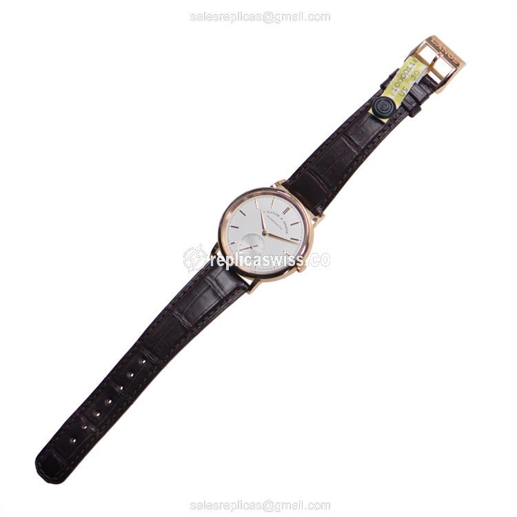 A Lange & Sohne 380.032 SAXONIA Automatic 18kt Rose Gold
