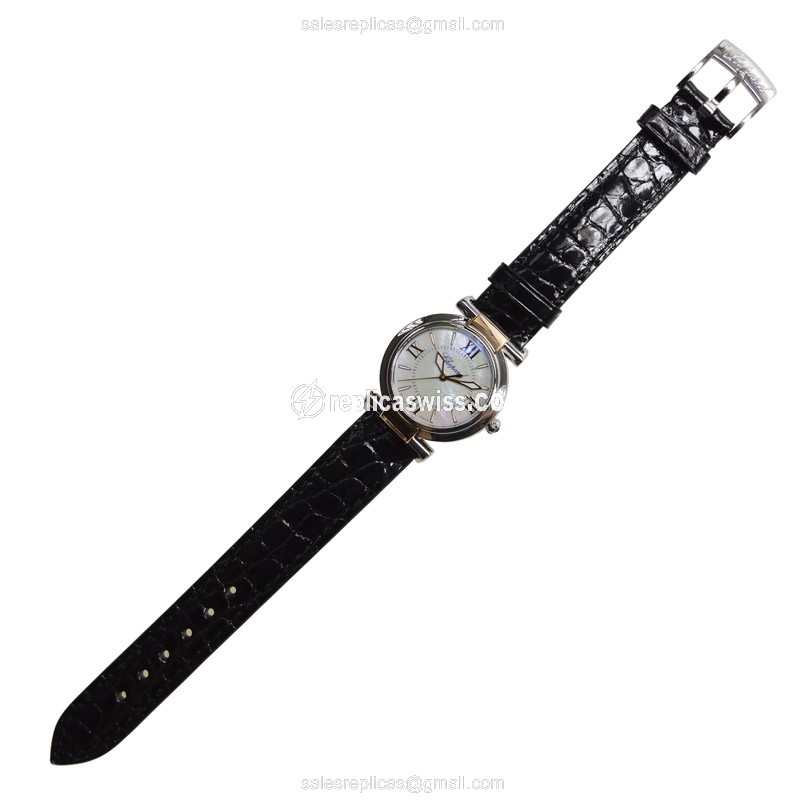 Chopard 388541-6001 IMPERIALE Quartz 18kt Rose Gold & Steel