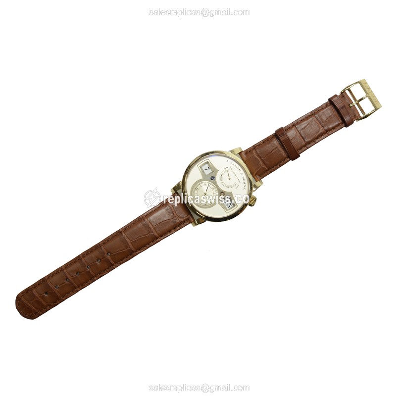 A Lange & Sohne 140.021 OWL SERIES Manual Wind 18kt Yellow Gold