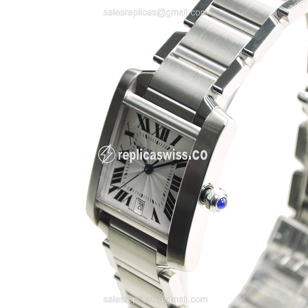 Cartier W51002Q3 TANK Automatic Stainless Steel