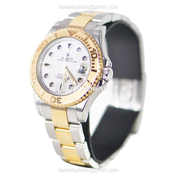 Rolex 168623 YACHT MASTER Automatic 18kt Gold & Steel