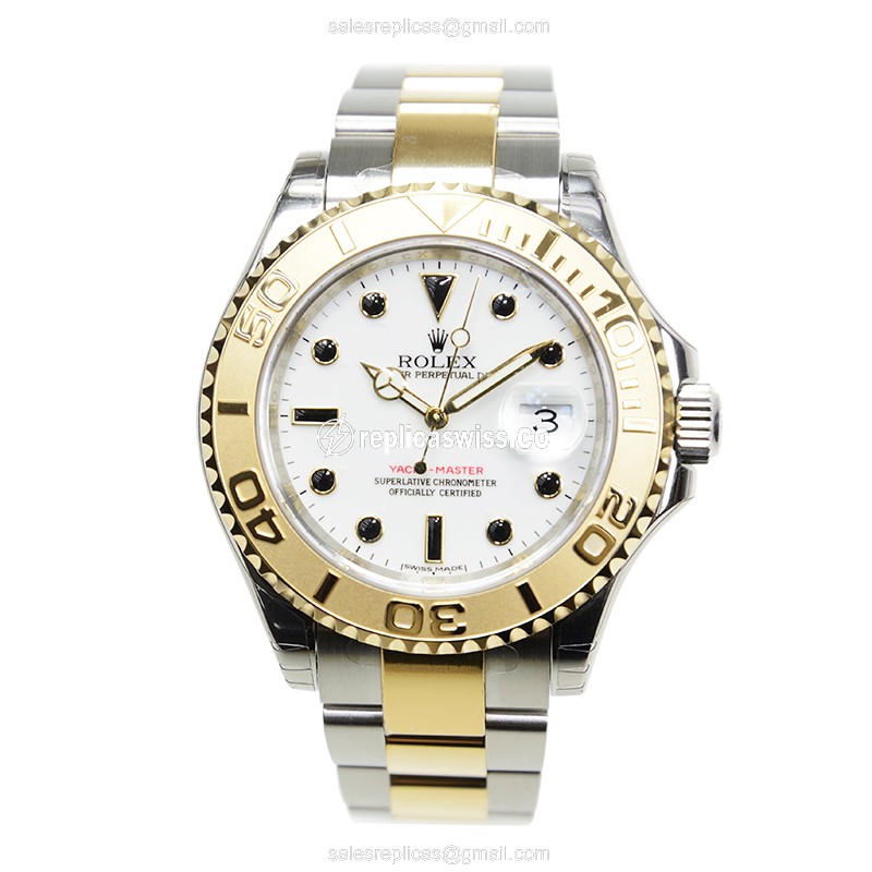 Rolex 16623 YACHT MASTER Automatic 18kt Gold & Steel