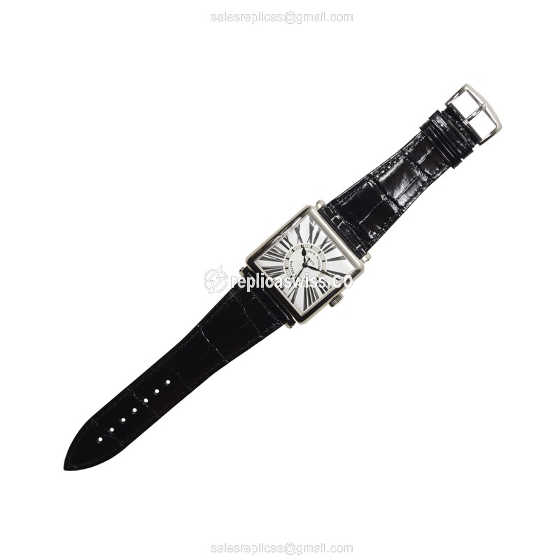 Franck Muller 6000 H SC DT REL R (OG) MASTER SQUARE Automatic 18kt White Gold