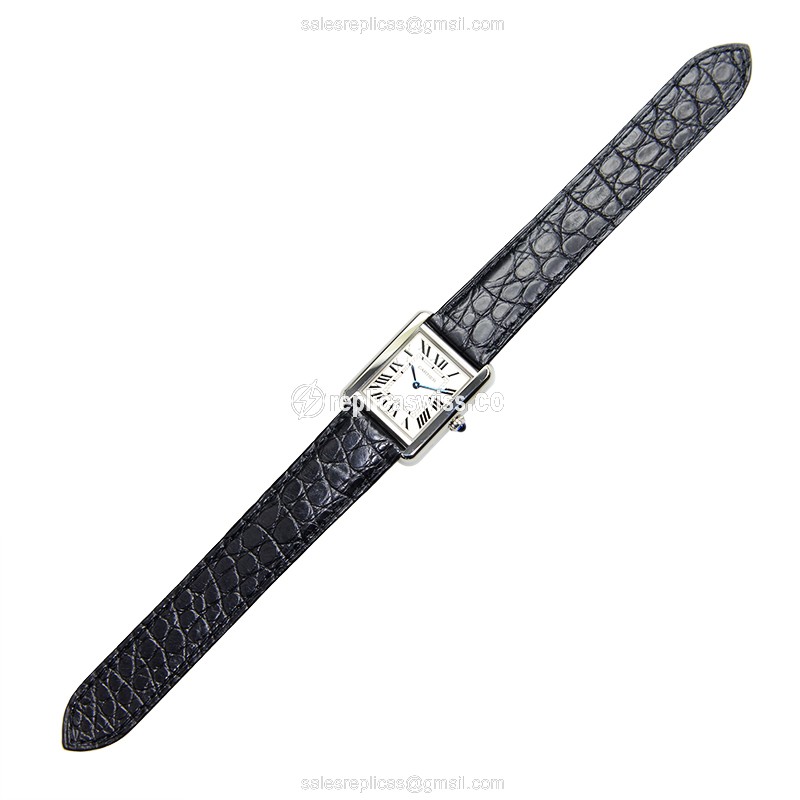 Cartier W5200005 TANK Quartz Stainless Steel