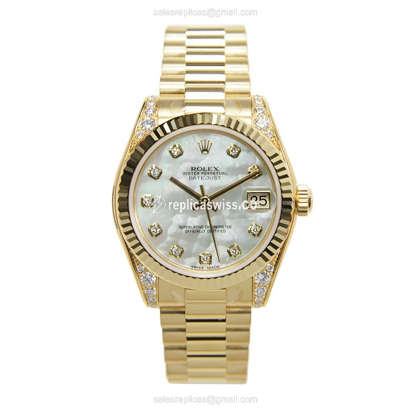 Rolex 178238 DATEJUST Automatic 18kt Gold & Diamond