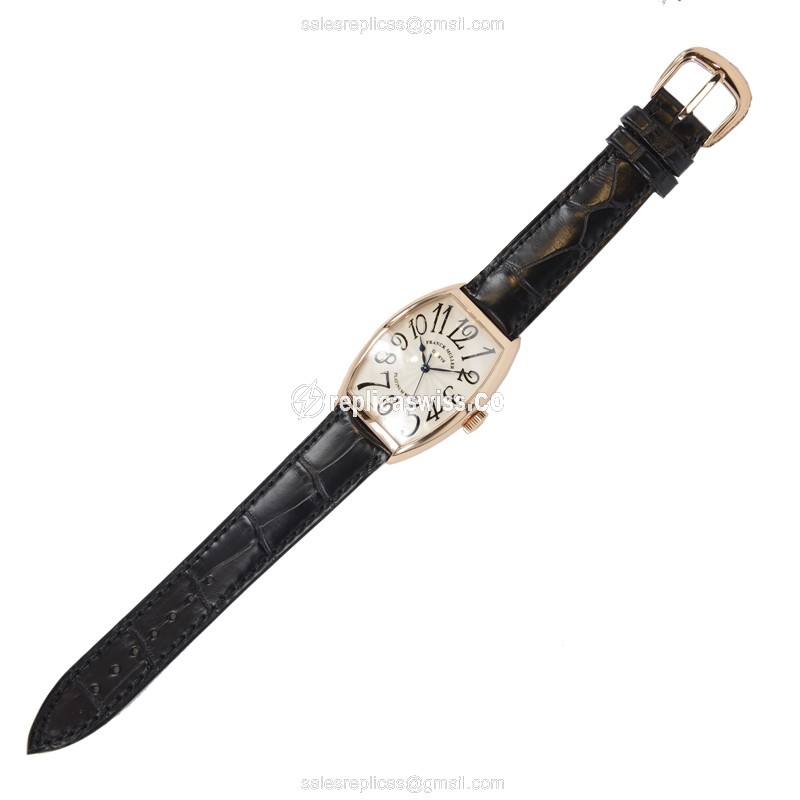 Franck Muller 5850 SC (5N) CINTREE CURVEX Automatic 18kt Rose Gold