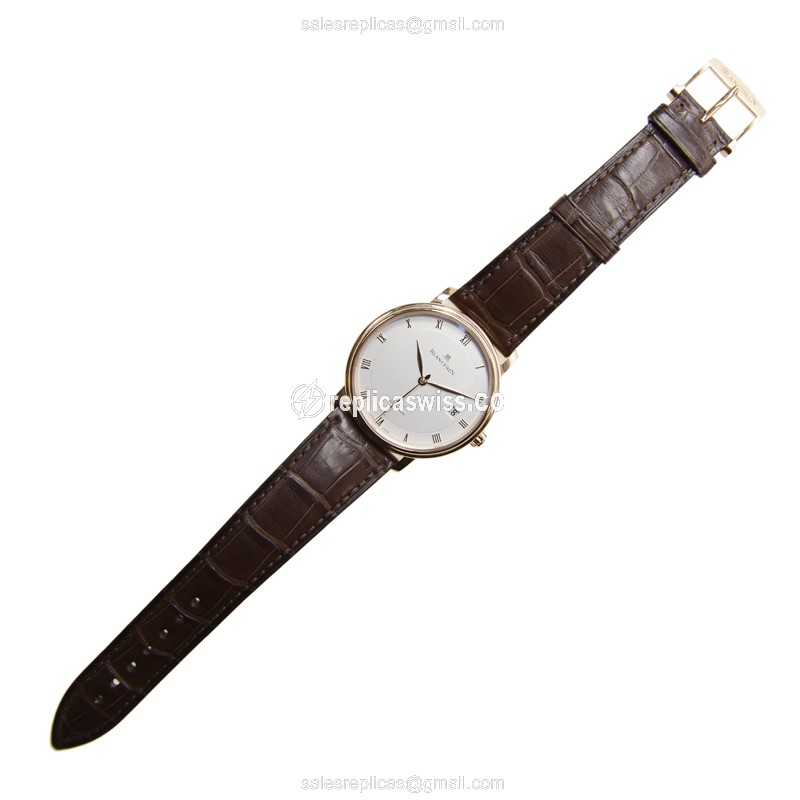 Blancpain 6223-3642-55A VILLERET Automatic 18kt Rose Gold